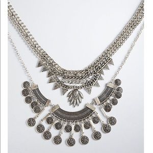 Boho Coin Statement Necklace